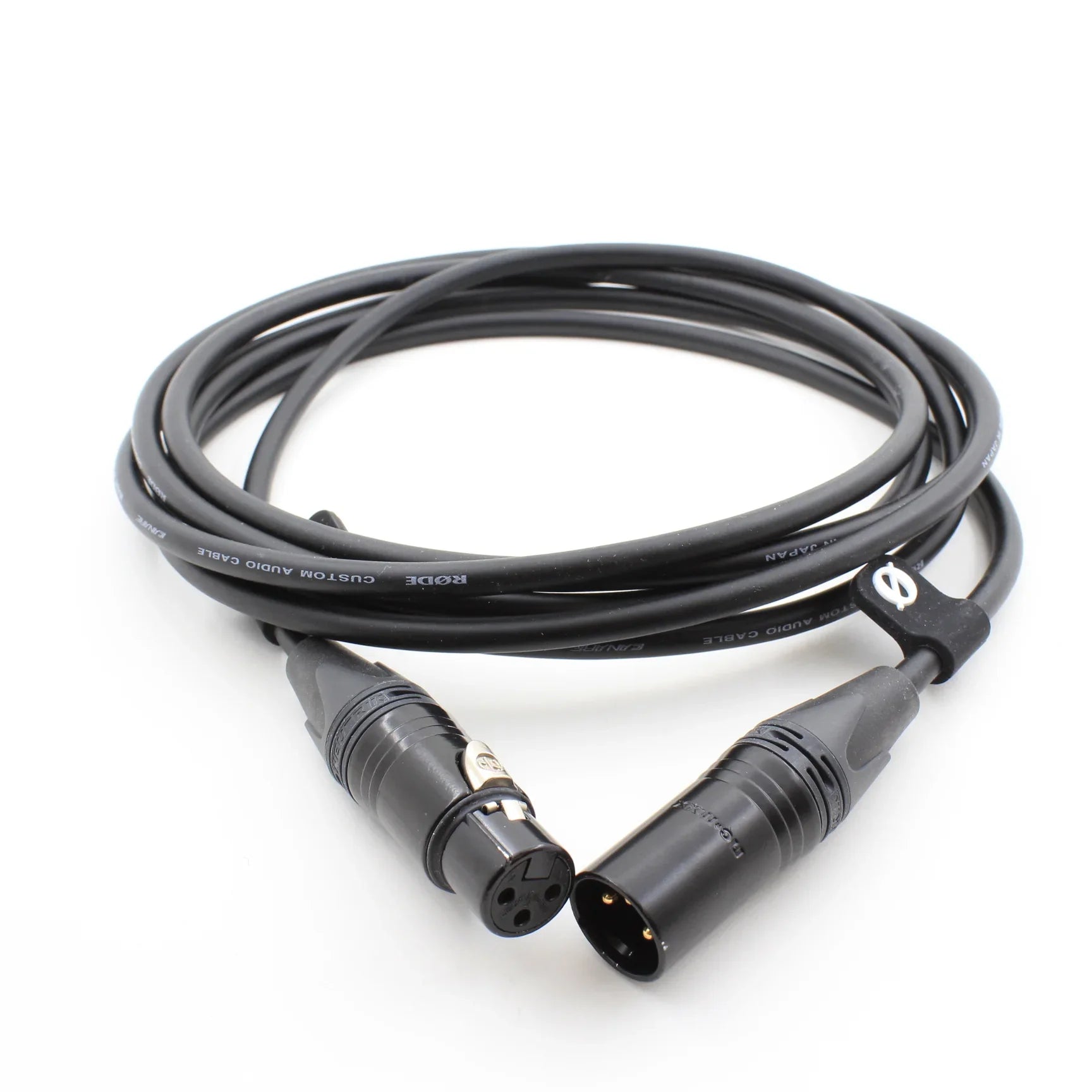 * OPEN BOX EXCELLENT * RODE XLR Male to Female Cable - 9.8' (Black) at PROCAM | procam.com