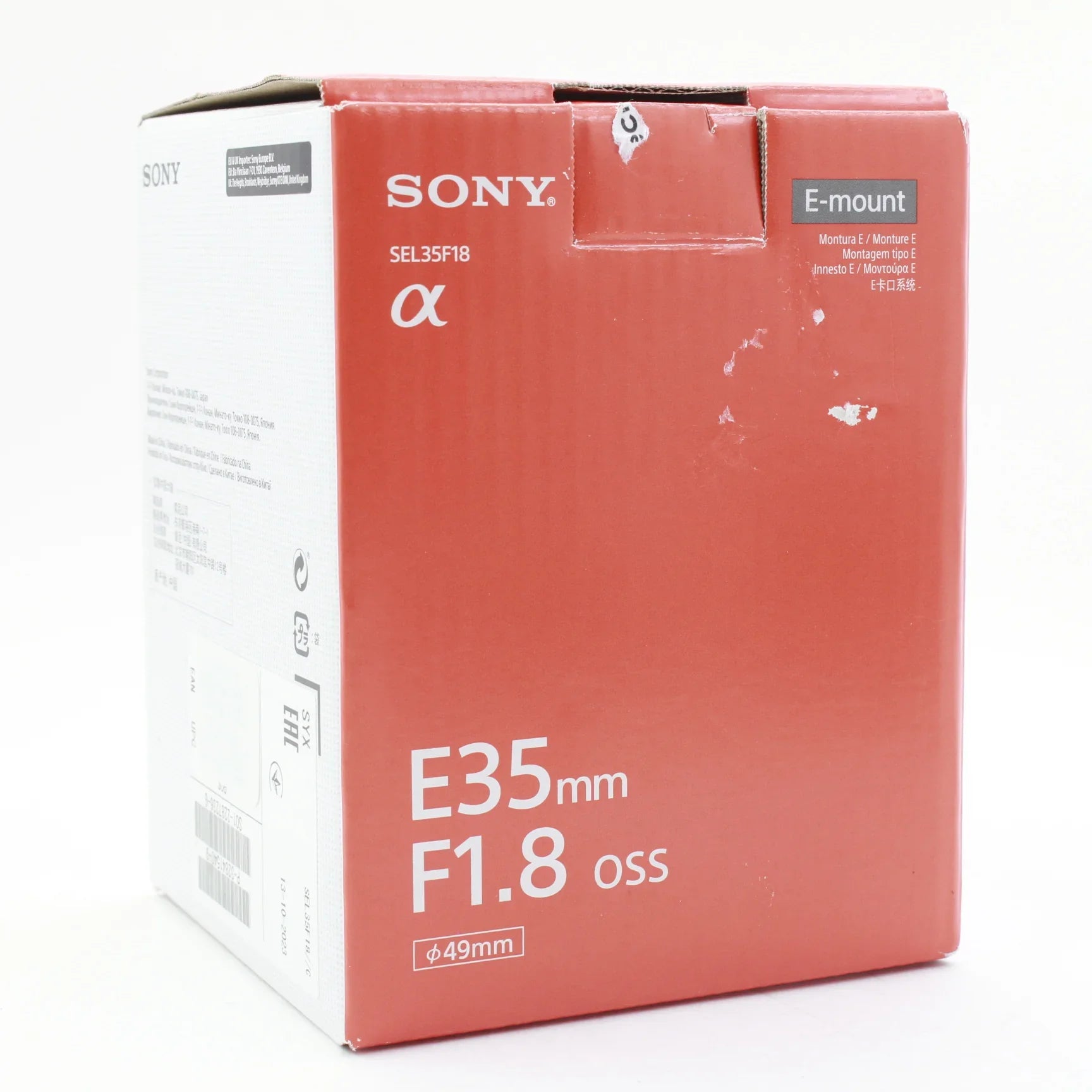 * OPEN BOX GOOD * Sony E 35mm f/1.8 OSS Lens at PROCAM | procam.com