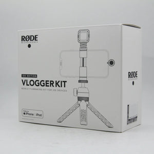 * OPEN BOX EXCELLENT * RODE Vlogger Kit iOS Edition Filmmaking Kit for Mobile Devices with Lightning Ports at PROCAM | procam.com