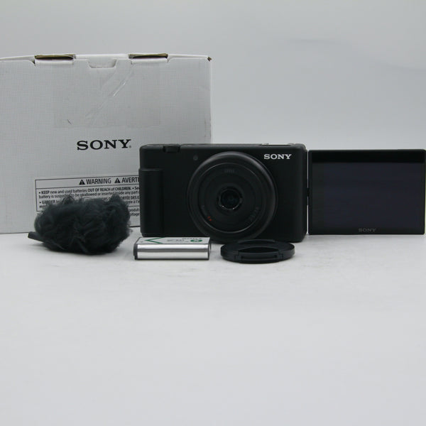 *** OPEN BOX GOOD *** Sony ZV-1F Vlogging Camera (Black)