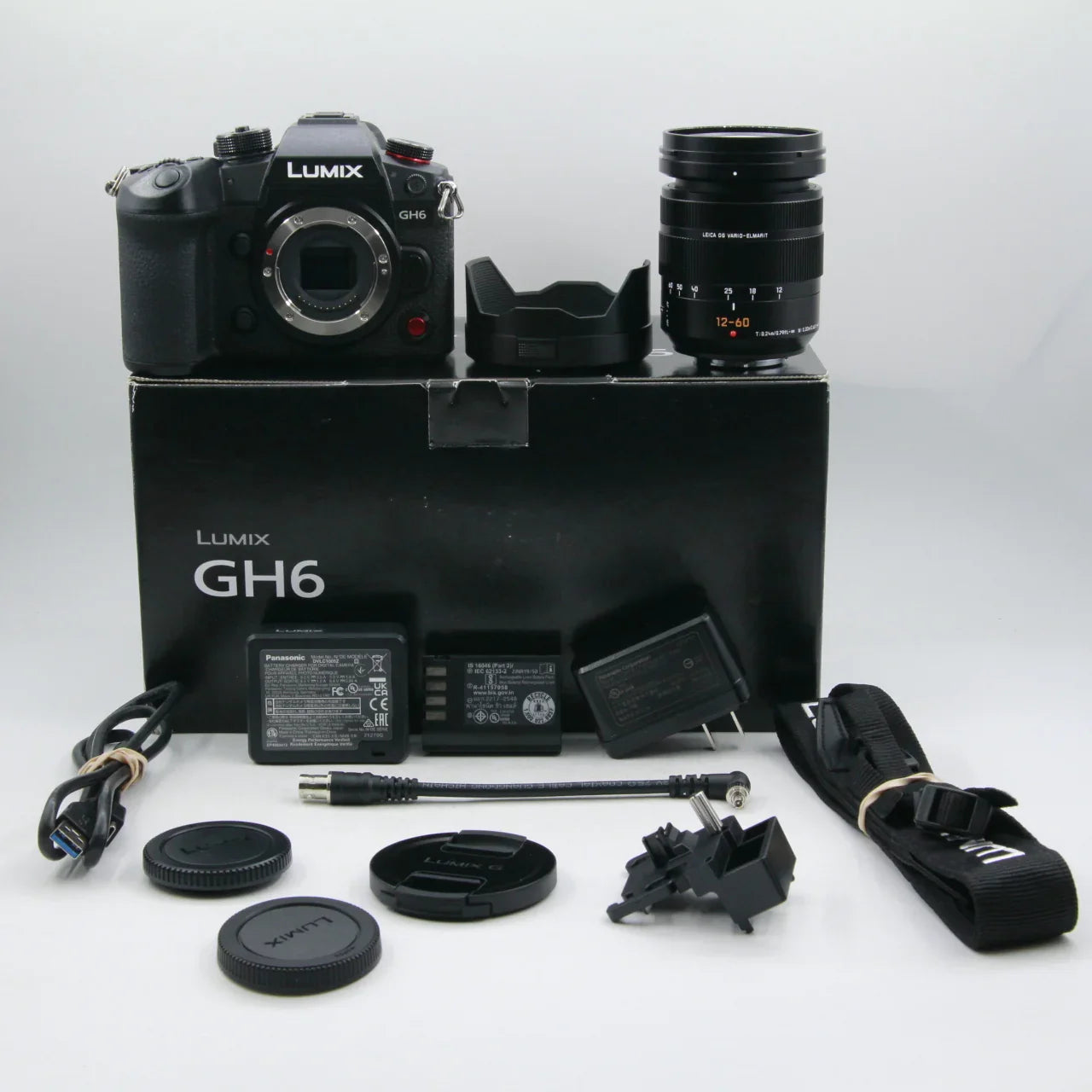 * OPEN BOX EXCELLENT * Panasonic Lumix GH6 Mirrorless Camera with 12-60mm f/2.8-4.0 Leica Lens at PROCAM | procam.com