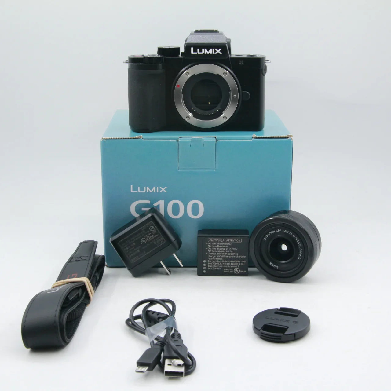 * OPEN BOX EXCELLENT * Panasonic Lumix DC-G100 Mirrorless Digital Camera with 12-32mm Lens at PROCAM | procam.com