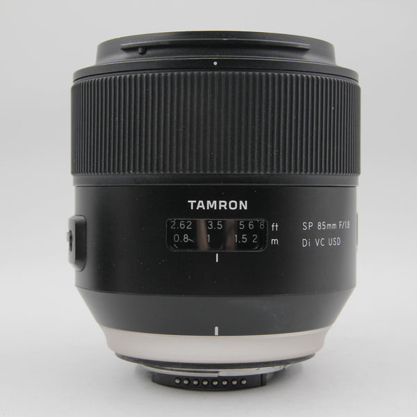 *** USED *** Tamron 85mm f/1.8 Di VC USD Lens Nikon F Mount Boxed