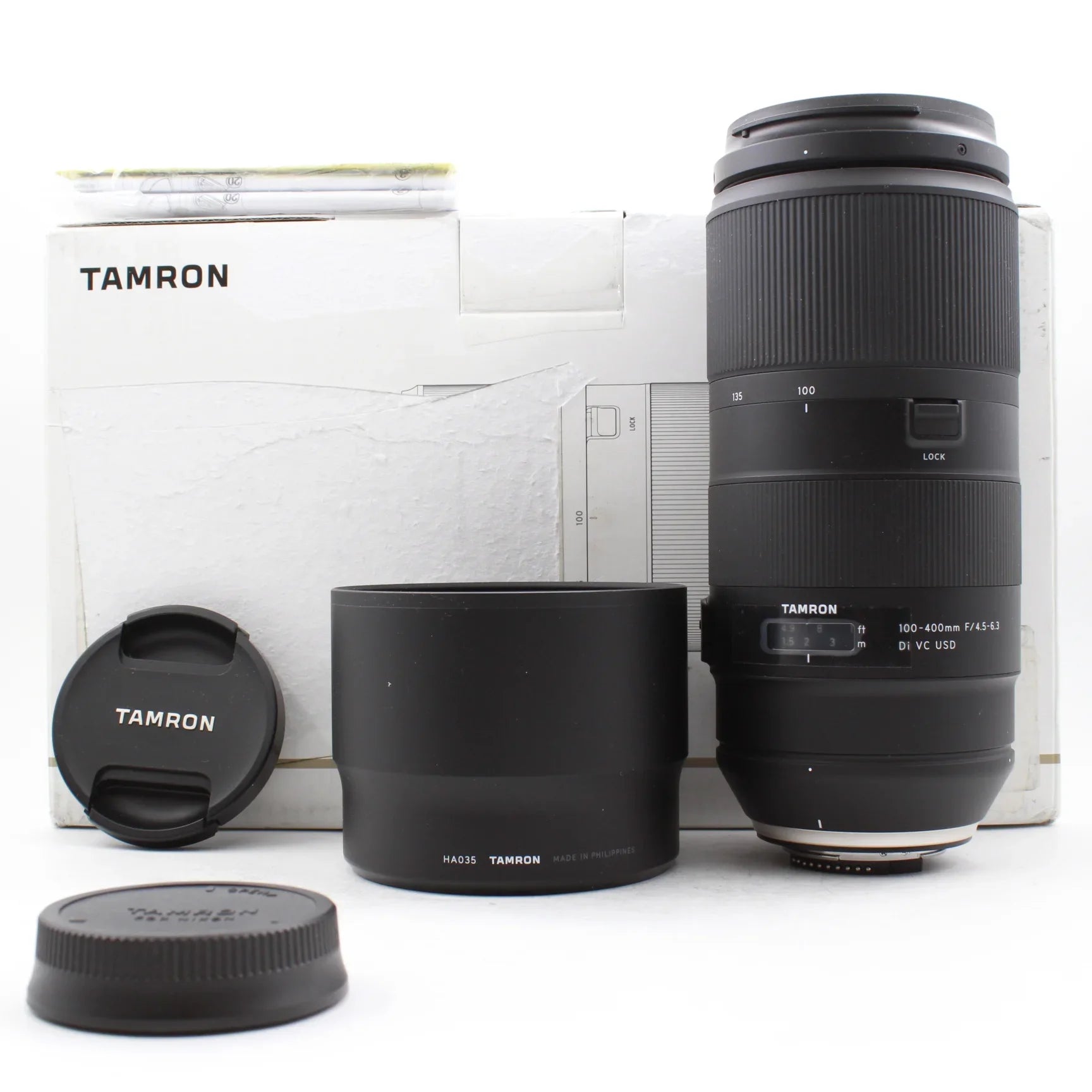 * OPEN BOX EXCELLENT * Tamron 100-400mm f/4.5-6.3 Di VC USD Lens for Nikon F at PROCAM | procam.com