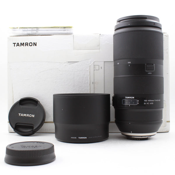 * OPEN BOX EXCELLENT * Tamron 100-400mm f/4.5-6.3 Di VC USD Lens for Nikon F