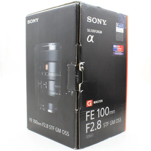 * OPEN BOX GOOD * Sony FE 100mm f/2.8 STF GM OSS Lens at PROCAM | procam.com