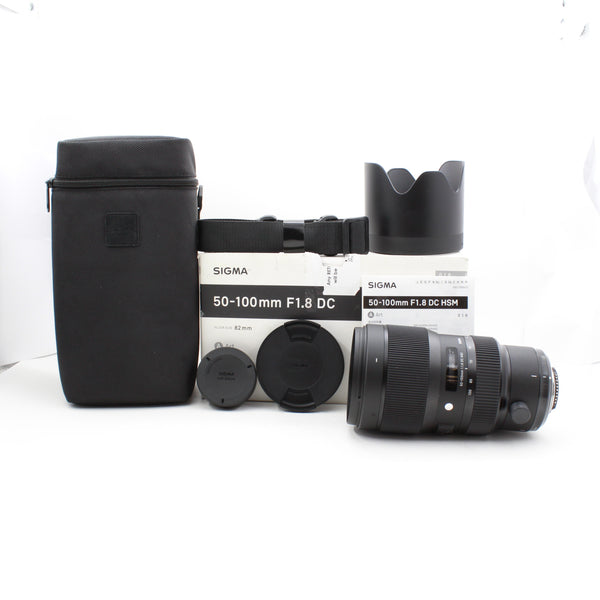 * OPEN BOX EXCELLENT * Sigma 50-100mm f/1.8 DC HSM ART Lens for Nikon F