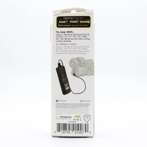 XIT XT60RS Remote Shutter Release for Canon, Pentax, Samsung DSLR Cameras at PROCAM | procam.com