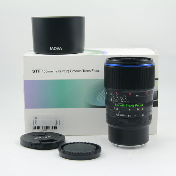 *** OPEN BOX Excellent *** Laowa 105mm f/2 Smooth Trans Focus for Sony E