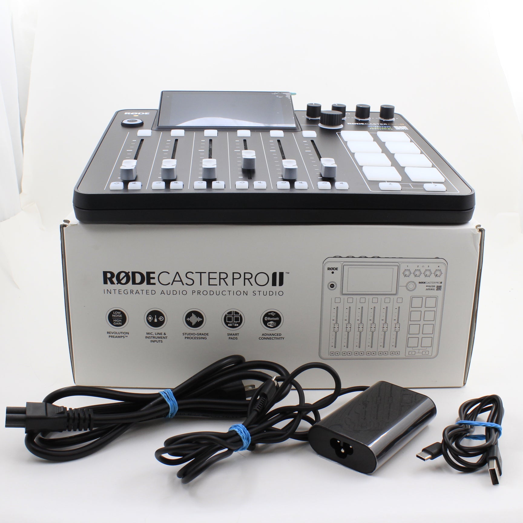 * OPEN BOX GOOD * RODE RODECaster Pro II Integrated Audio Production Studio (Black)