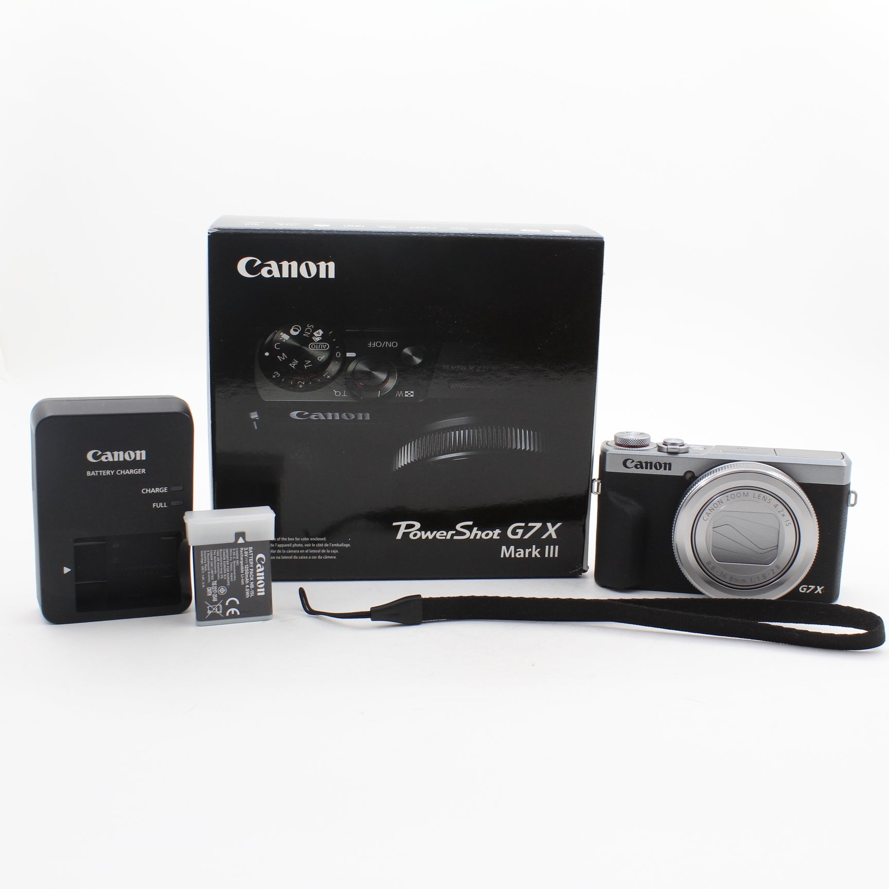 * OPEN BOX EXCELLENT * Canon PowerShot G7 X Mark III Digital Camera (Silver)