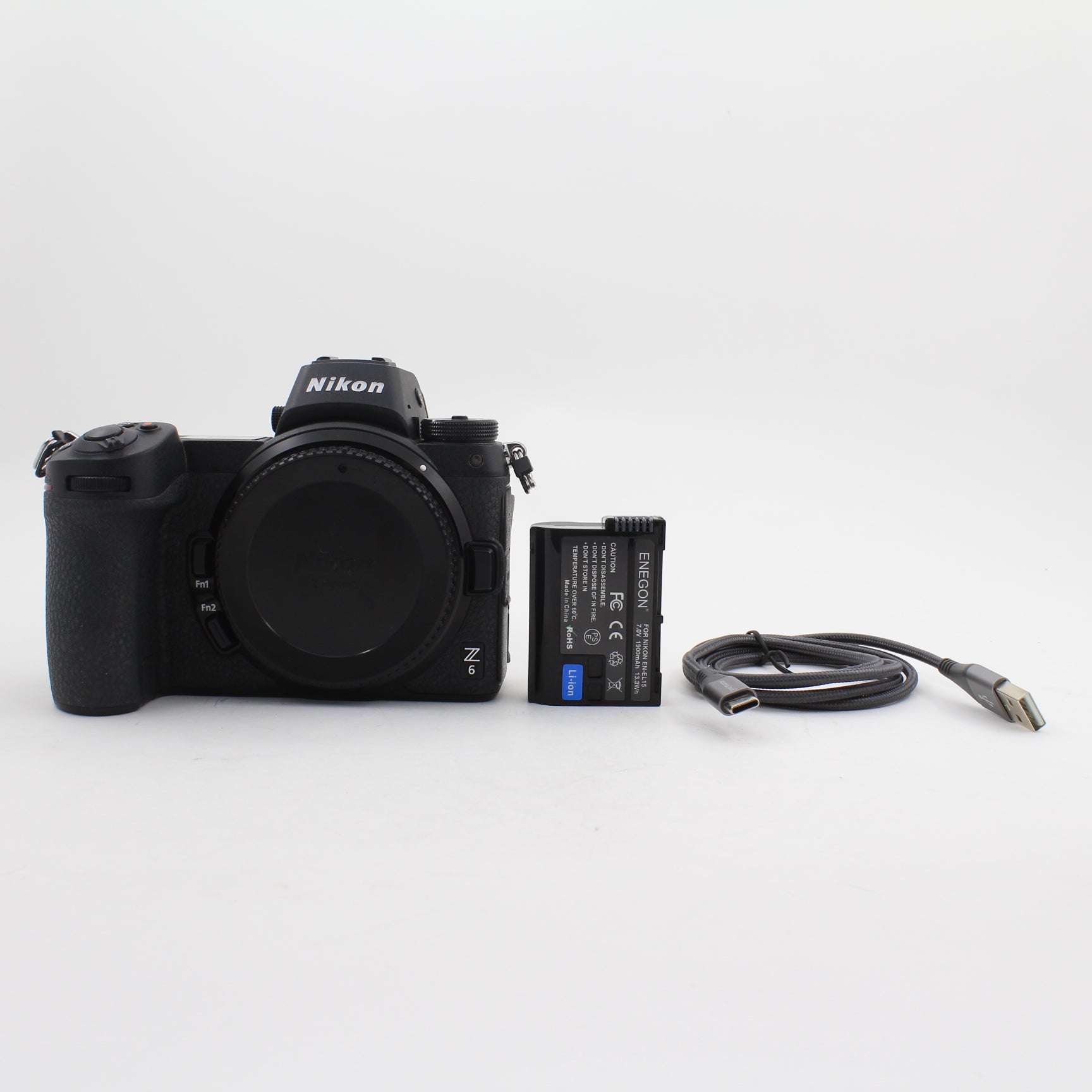 * USED * Nikon Z6 Mirrorless Camera Body Only SHUTTER 3807