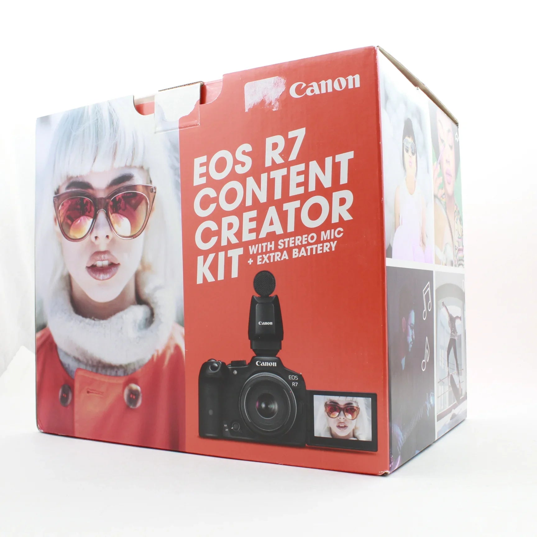* OPEN BOX EXCELLENT * Canon EOS R7 Mirrorless Camera with 18-45mm Lens Content Creator Kit at PROCAM | procam.com