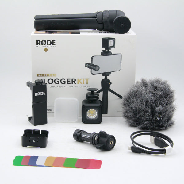 *** Open Box Excellent *** Rode Vlogger Kit iOS Edition Filmmaking Kit for Mobile Devices with Lightning Ports