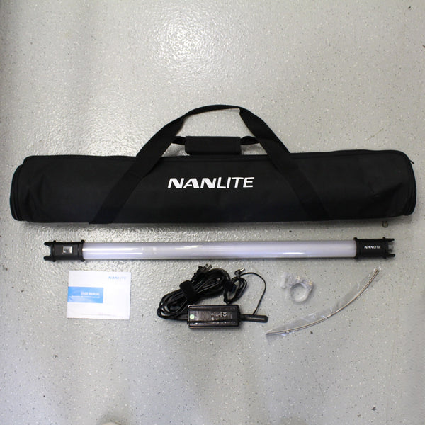 * OPEN BOX EXCELLENT * NanLite PavoTube 15C 2 Foot RGBW LED Tube with Internal Battery