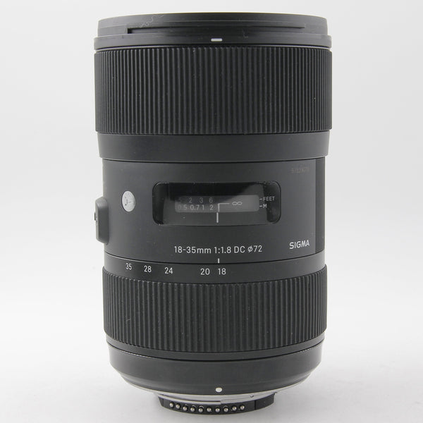 *** USED *** Sigma ART 18-35mm f/1.8 DC Lens for Nikon