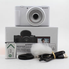 * OPEN BOX EXCELLENT * Sony ZV-1F Vlogging Camera (White)