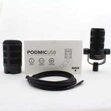 * OPEN BOX FAIR * RODE PodMic USB and XLR Dynamic Broadcast Microphone