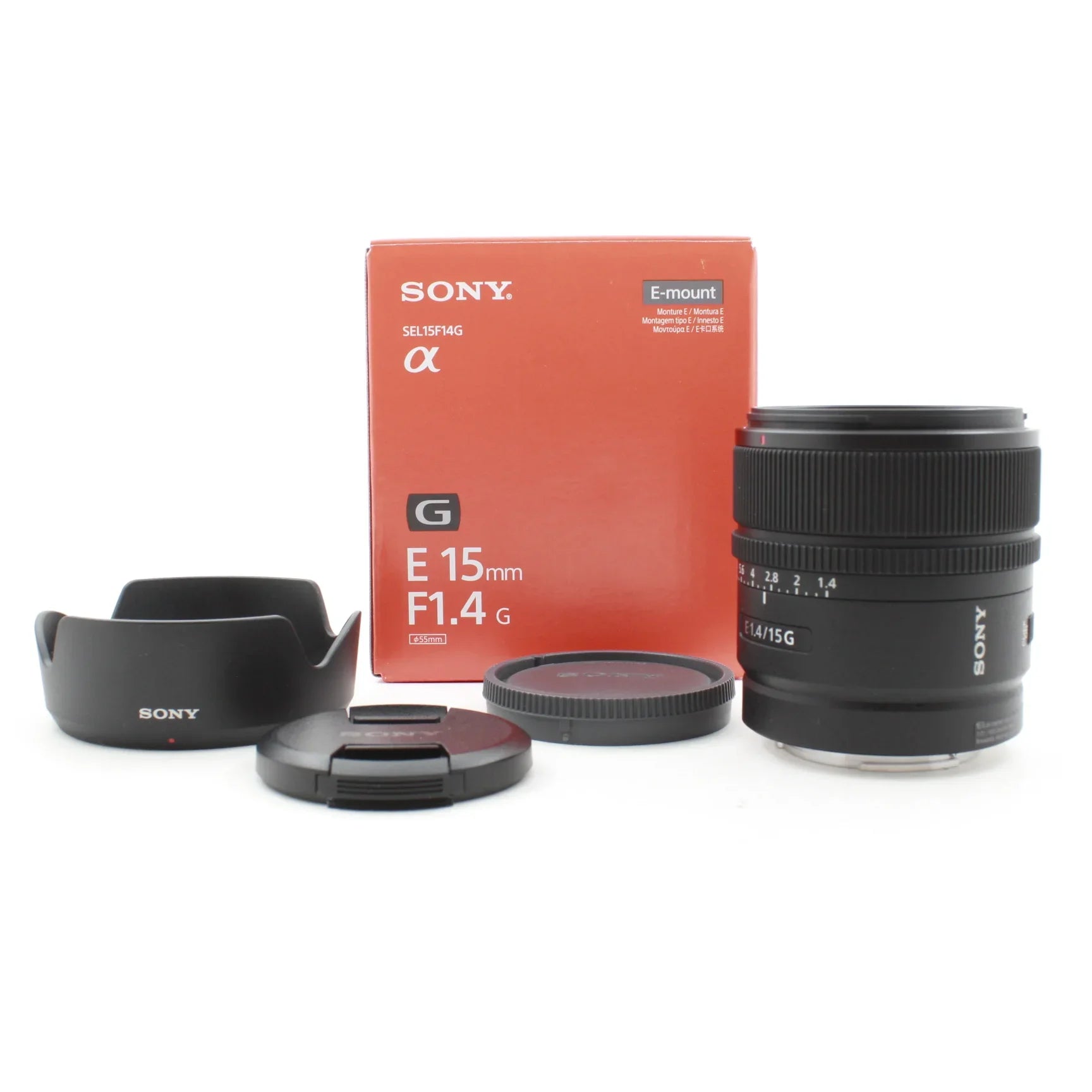 * OPEN BOX GOOD * Sony E 15mm f/1.4 G Lens at PROCAM | procam.com