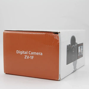* OPEN BOX EXCELLENT * Sony ZV-1F Vlogging Camera (Black) at PROCAM | procam.com