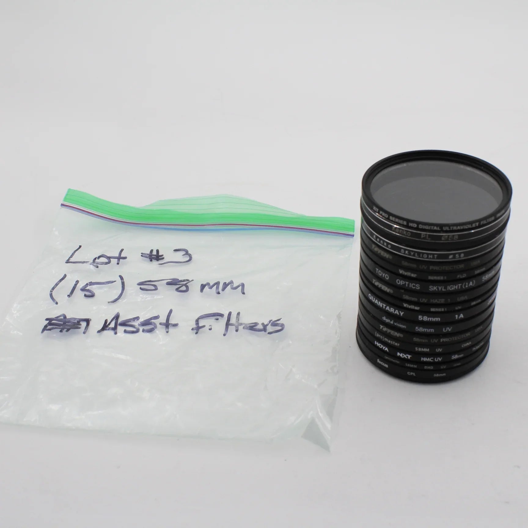 * USED * Lot #3 (15) 58mm Lens Filters at PROCAM | procam.com