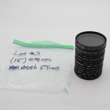 * USED * Lot  #3 (15) 58mm  Lens Filters