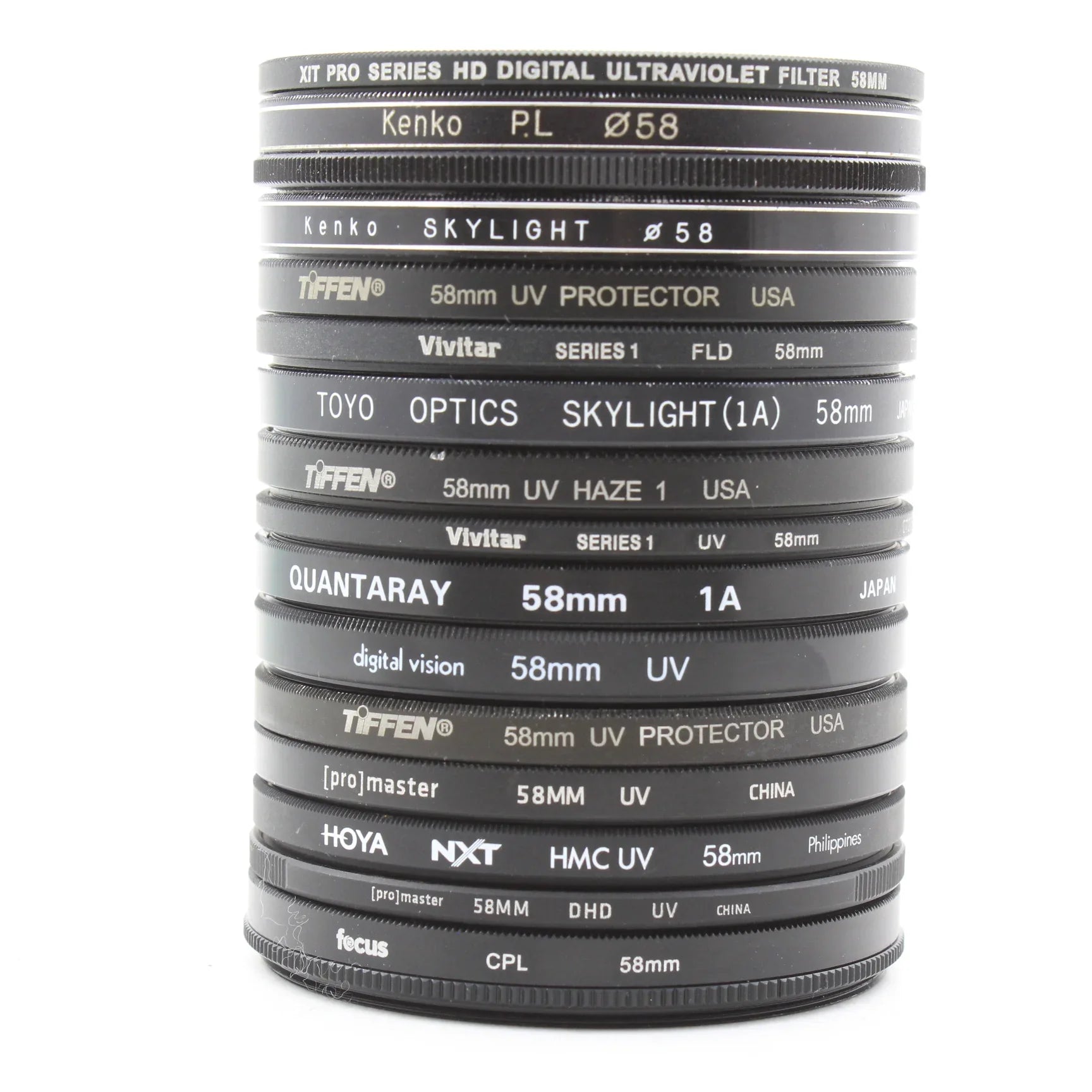 * USED * Lot #3 (15) 58mm Lens Filters at PROCAM | procam.com
