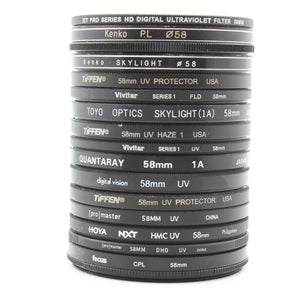 * USED * Lot #3 (15) 58mm Lens Filters at PROCAM | procam.com