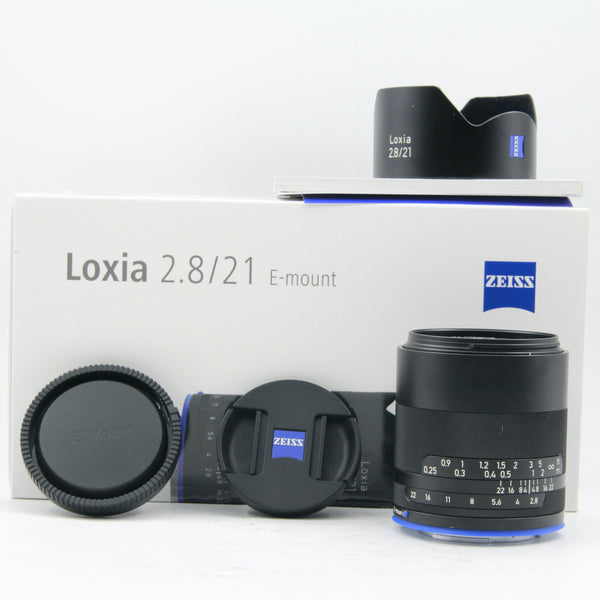 * OPEN BOX EXCELLENT * Zeiss Loxia 21mm f/2.8 Lens for Sony E Mount