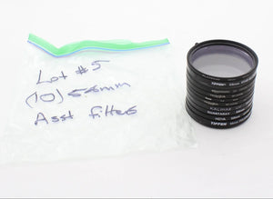 * USED * Lot #5 (10) 58mm Lens Filters at PROCAM | procam.com