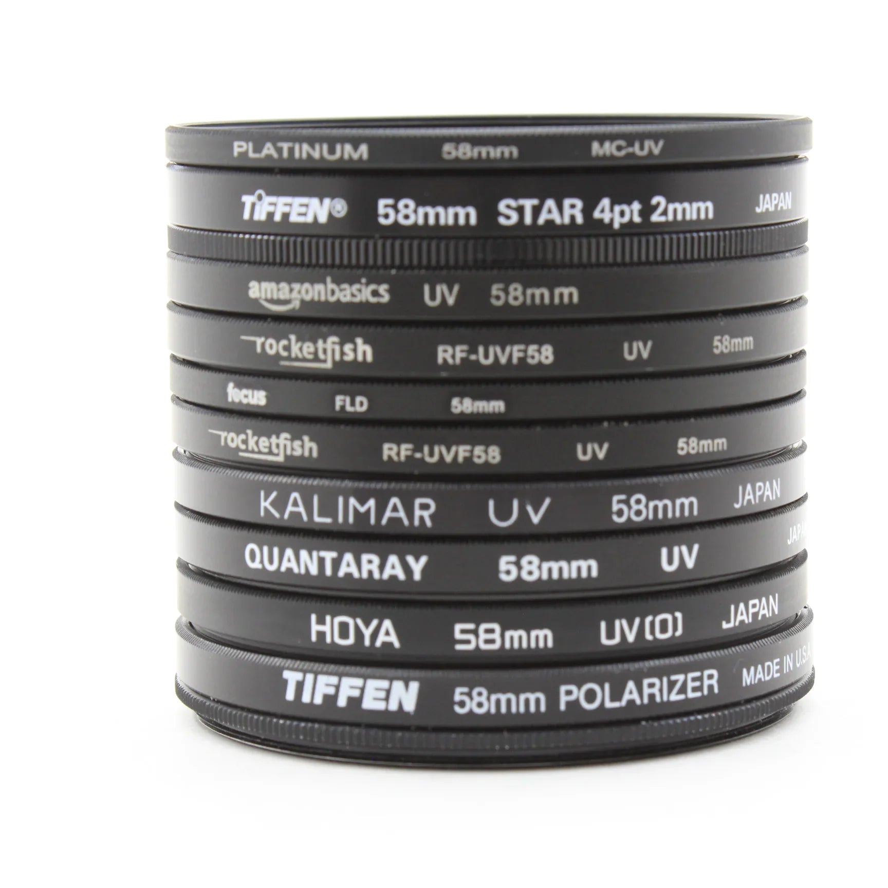* USED * Lot #5 (10) 58mm Lens Filters at PROCAM | procam.com