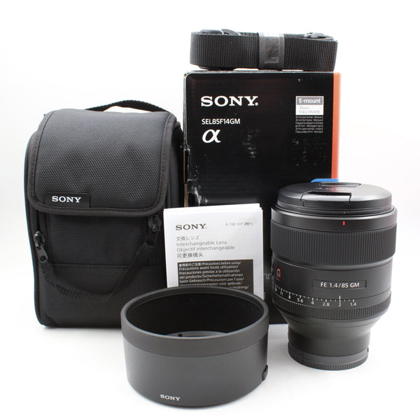 * OPEN BOX EXCELLENT * Sony FE 85mm f/1.4 GM Lens