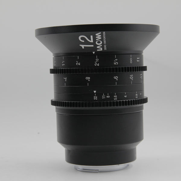 *** OPENBOX EXCELLENT *** Laowa 12mm T2.9 Zero-D Cine Lens for Sony E