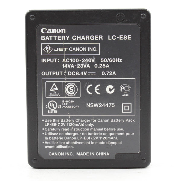 *** USED *** Canon LC-E8E Battery Charger - NO CORD, For EOS Rebel T2i T3i T4i T5i