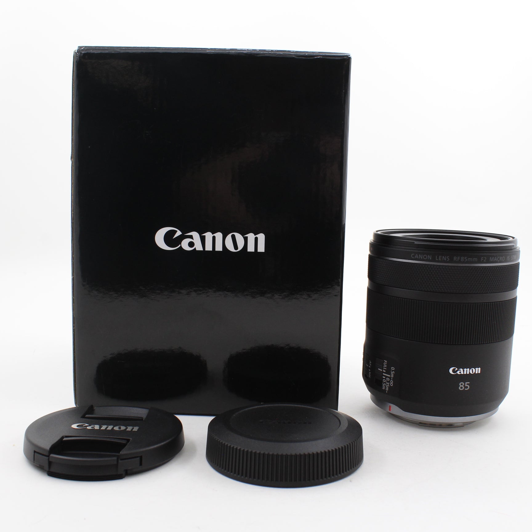 * OPEN BOX EXCELLENT * Canon RF 85mm f/2 Macro IS STM Lens