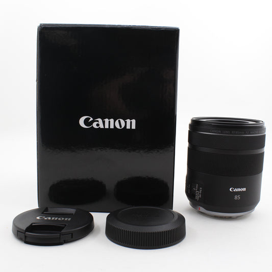 * OPEN BOX EXCELLENT * Canon RF 85mm f/2 Macro IS STM Lens