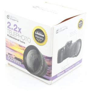* USED * Digital Concepts 2.2x Telephoto 52mm Professional Lens at PROCAM | procam.com