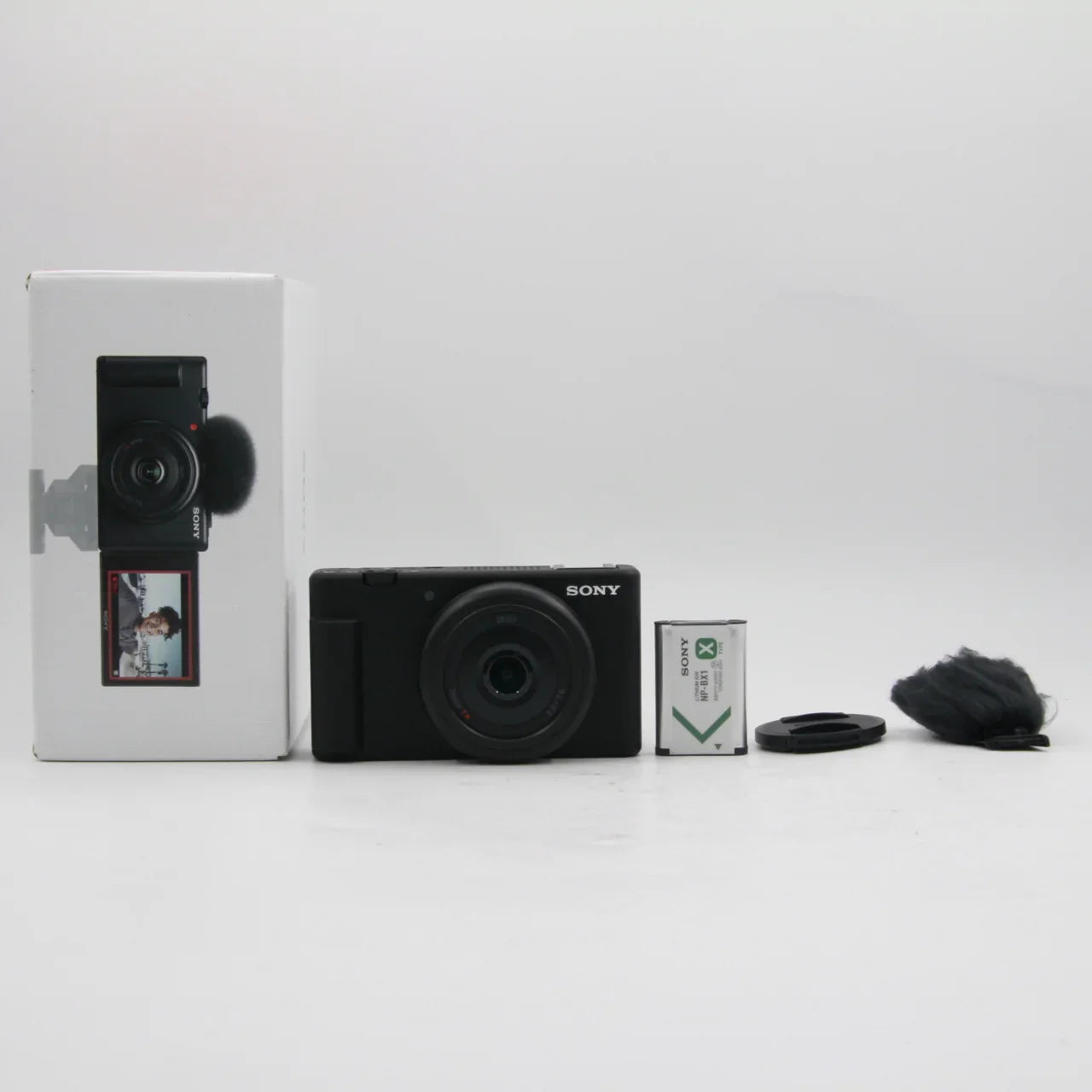 * OPEN BOX GOOD * Sony ZV-1F Vlogging Camera (Black) at PROCAM | procam.com