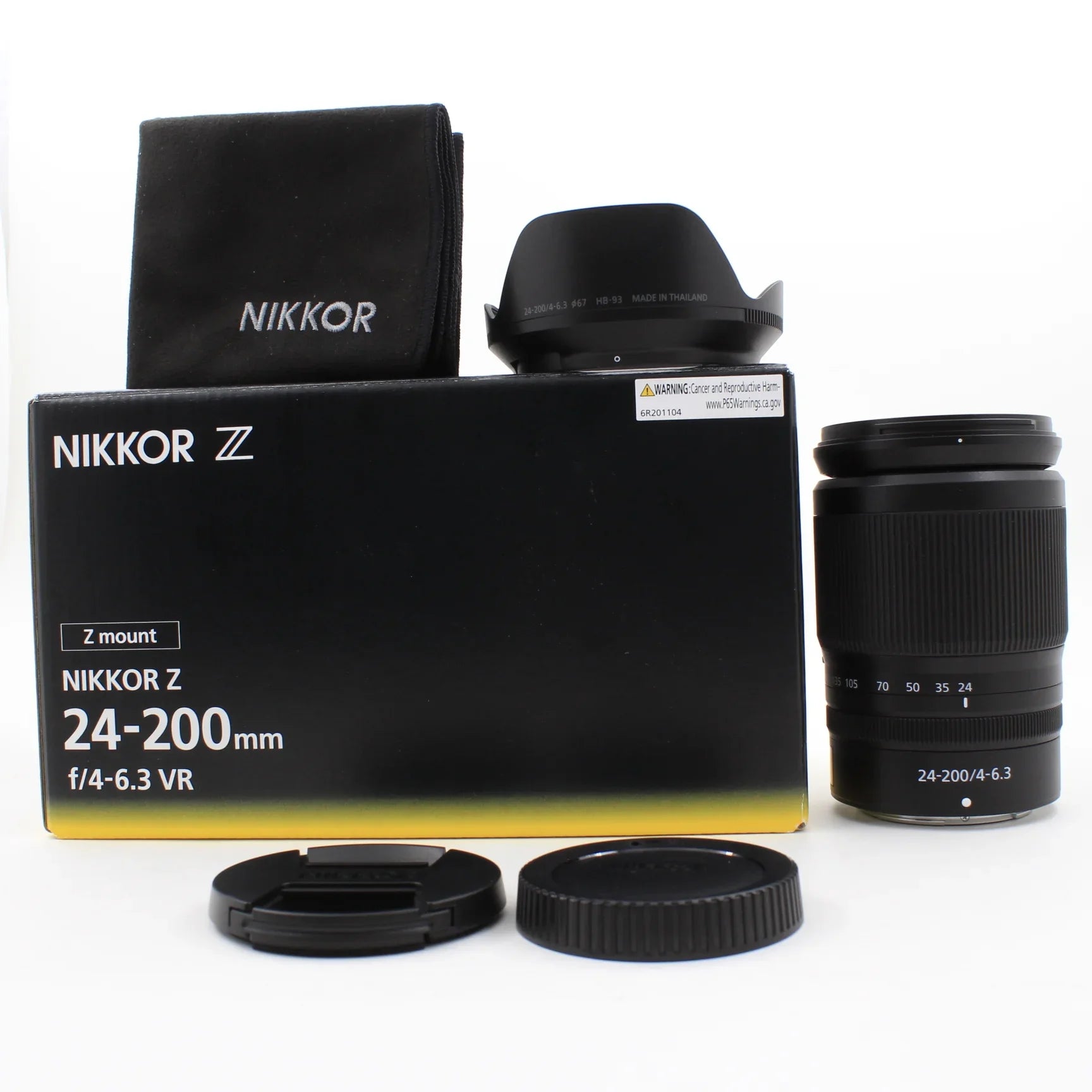 * OPEN BOX EXCELLENT * Nikon NIKKOR Z 24-200mm f/4-6.3 VR Lens at PROCAM | procam.com