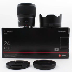 * OPEN BOX EXCELLENT * Panasonic Lumix S 24mm f/1.8 Lens (Leica L-Mount) at PROCAM | procam.com