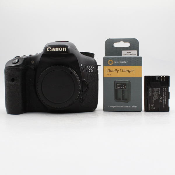 *** USED *** Canon EOS 7D DSLR Camera Body Only SHUTTER 63424