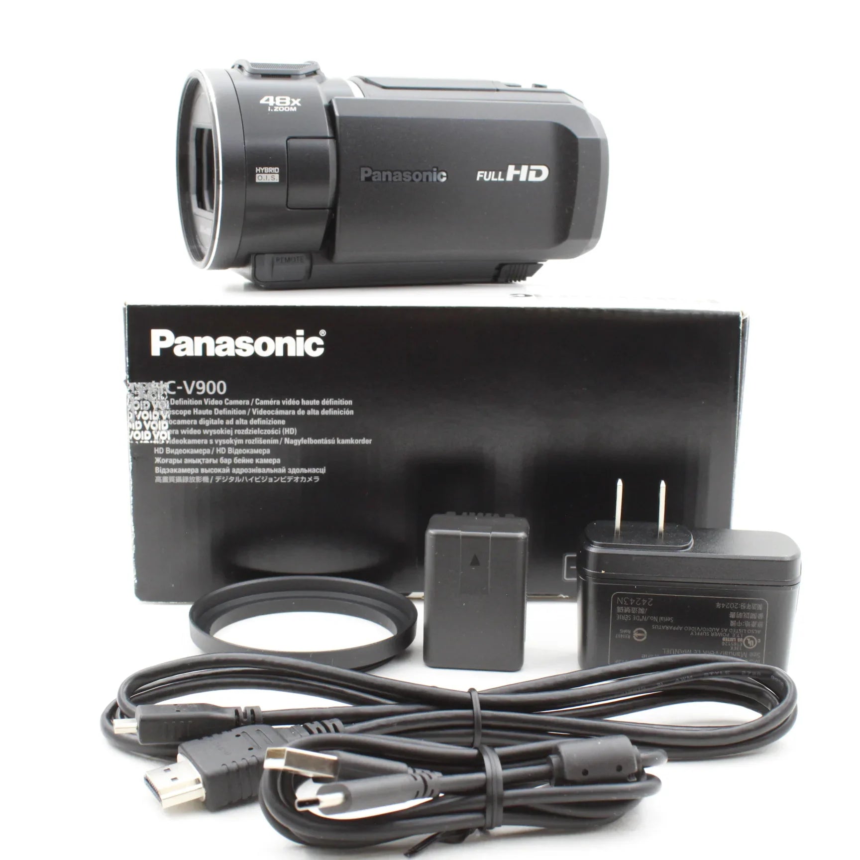 * OPEN BOX EXCELLENT * Panasonic HC-V900 HD Camcorder at PROCAM | procam.com