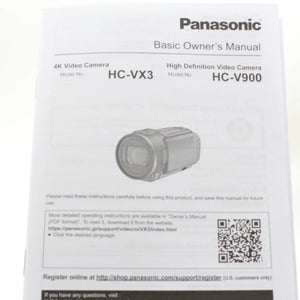 * OPEN BOX EXCELLENT * Panasonic HC-V900 HD Camcorder at PROCAM | procam.com