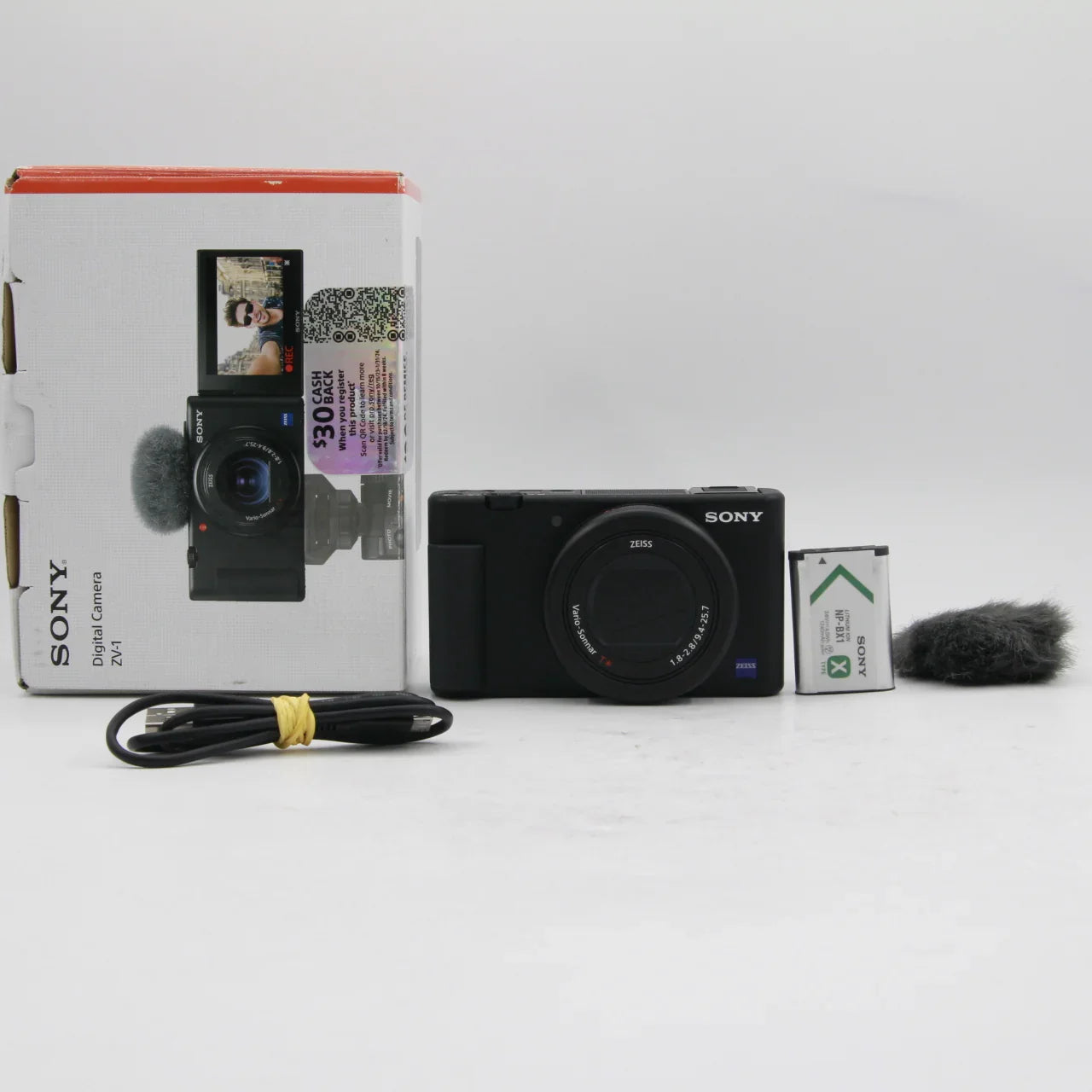 * OPEN BOX EXCELLENT * Sony ZV-1 Digital Camera (Black) at PROCAM | procam.com