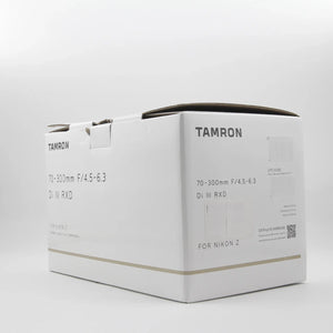 * OPEN BOX EXCELLENT * Tamron 70-300mm f/4.5-6.3 Di III RXD Lens for Nikon Z at PROCAM | procam.com