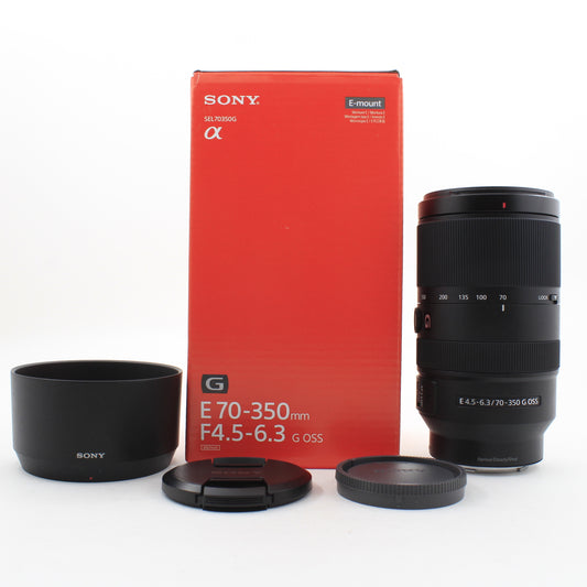 * OPEN BOX EXCELLENT * Sony E 70-350mm f/4.5-6.3 G OSS Lens