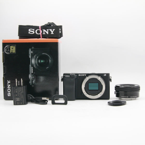 *** OPEN BOX EXCELLENT *** Sony Alpha a6400 Mirrorless Digital Camera with 16-50mm Lens SHUTTER 2001