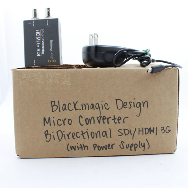 * DEMO * Blackmagic Design Micro Converter BiDirectional SDI/HDMI 3G (with Power Supply)