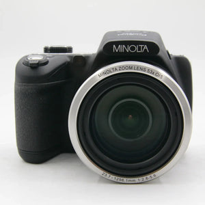 * OPEN BOX GOOD * Minolta MN53Z 16 MP HD Bridge Digital Camera with 53x Optical Zoom (Black) at PROCAM | procam.com