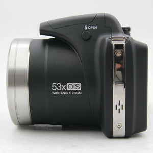 * OPEN BOX GOOD * Minolta MN53Z 16 MP HD Bridge Digital Camera with 53x Optical Zoom (Black) at PROCAM | procam.com